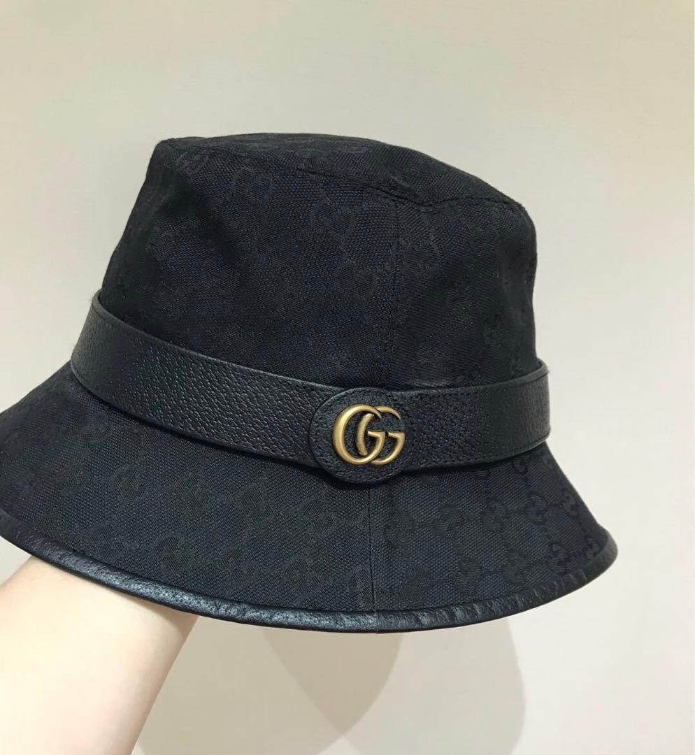 GUCCI バケットハットブラック L正規品