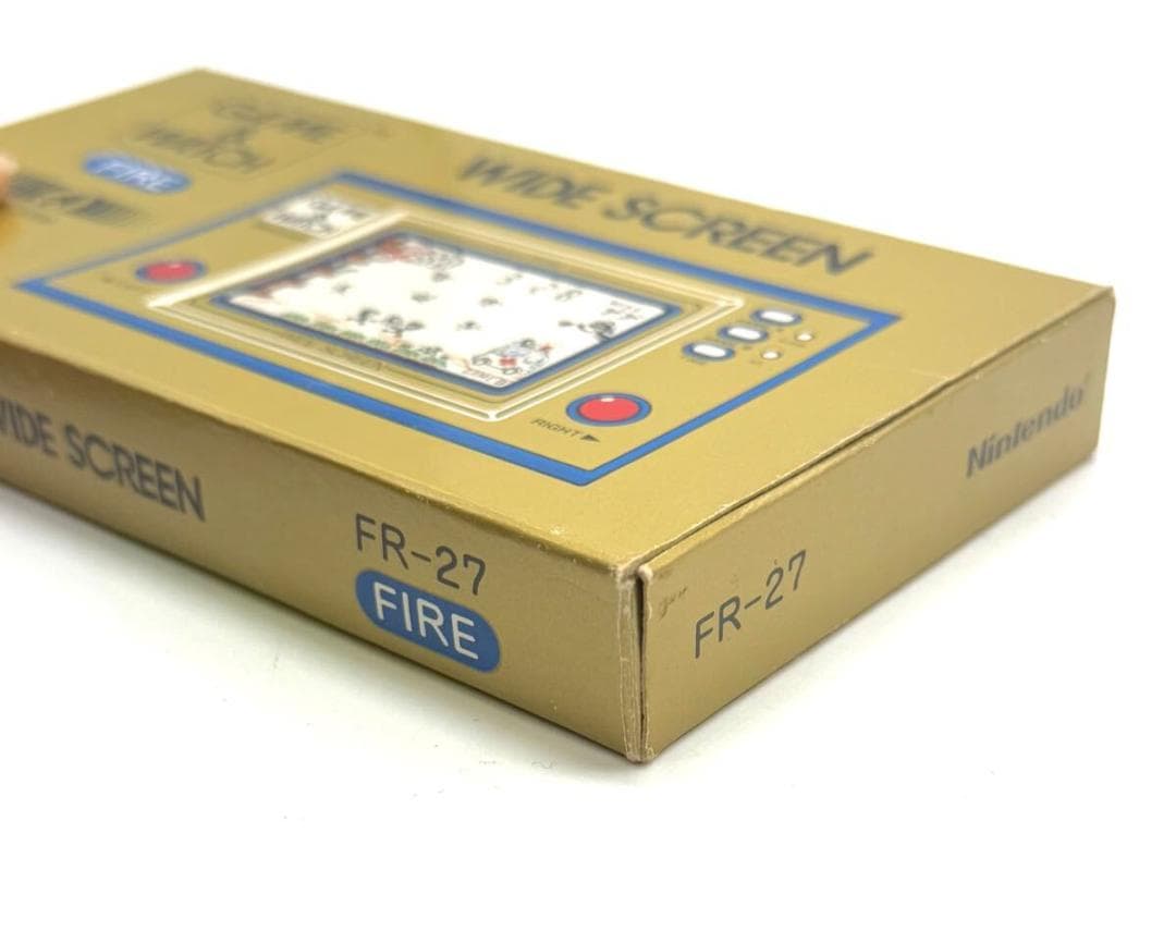 任天堂 海外版 ゲーム＆ウォッチ ワイドスクリーン ファイア FR-27