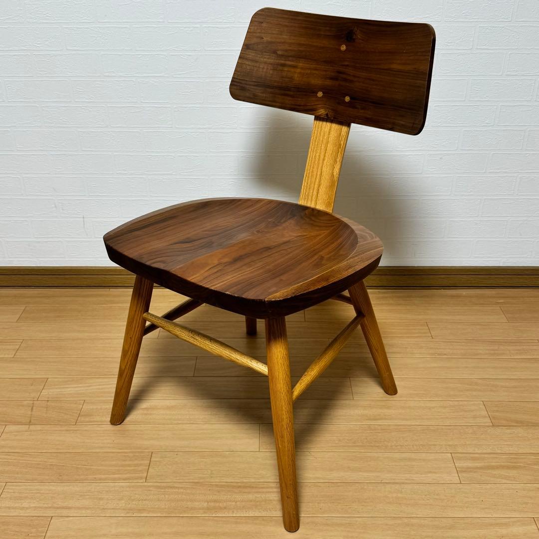 NAGANO INTERIOR リアルチェア DC347-1N 木製椅子