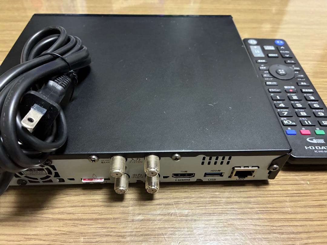 I-O DATA HVTR-BCTX3 録画機