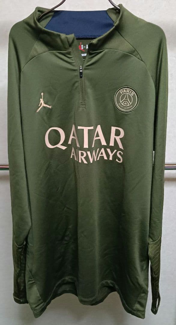 パリサンジェルマン 23-24 4thストライクドリルトップ／L／カーキグリーン