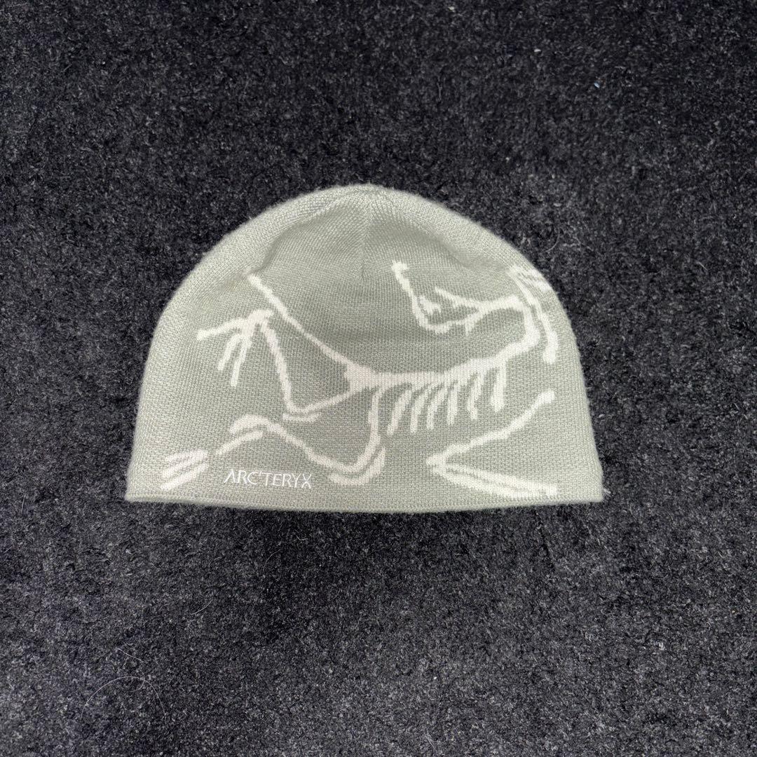 arcteryx アークテリクス　ビーニー　バード ワード トーク　グレー