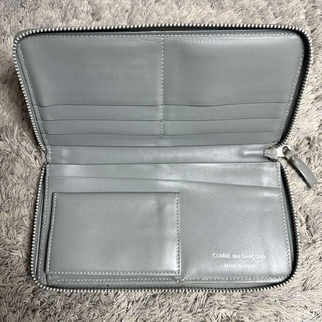 COMME des GARCONS 長財布 ラウンドファスナー ドット