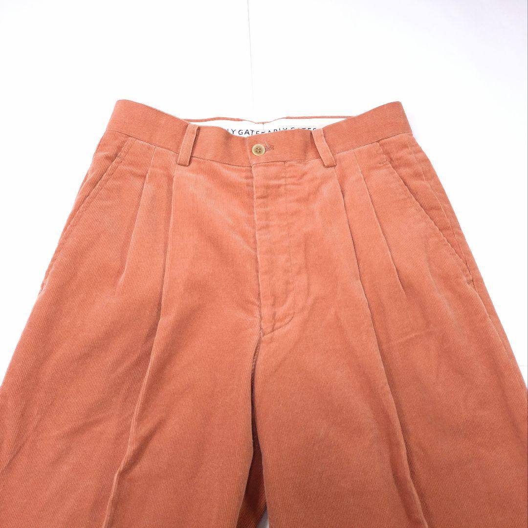パーリーゲイツ「PEARLY GATES」フロントタック コーデュロイパンツ　２