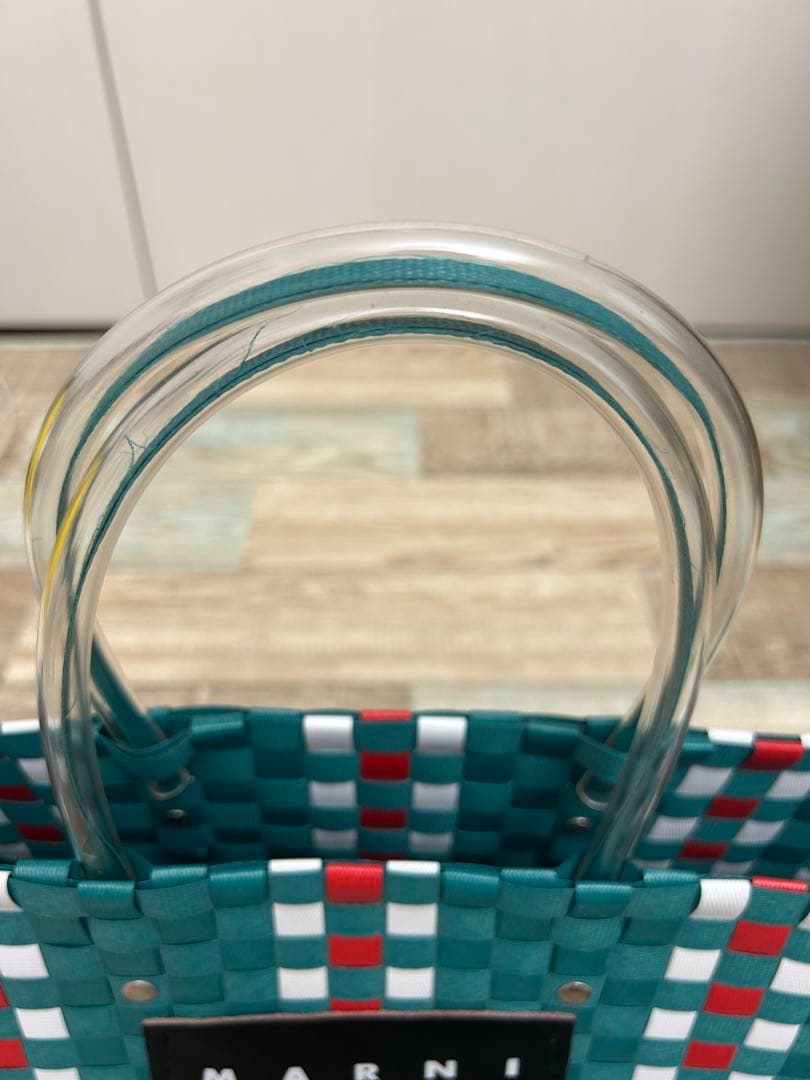 MARNI マルニ ピクニックバッグ　人気　グリーン