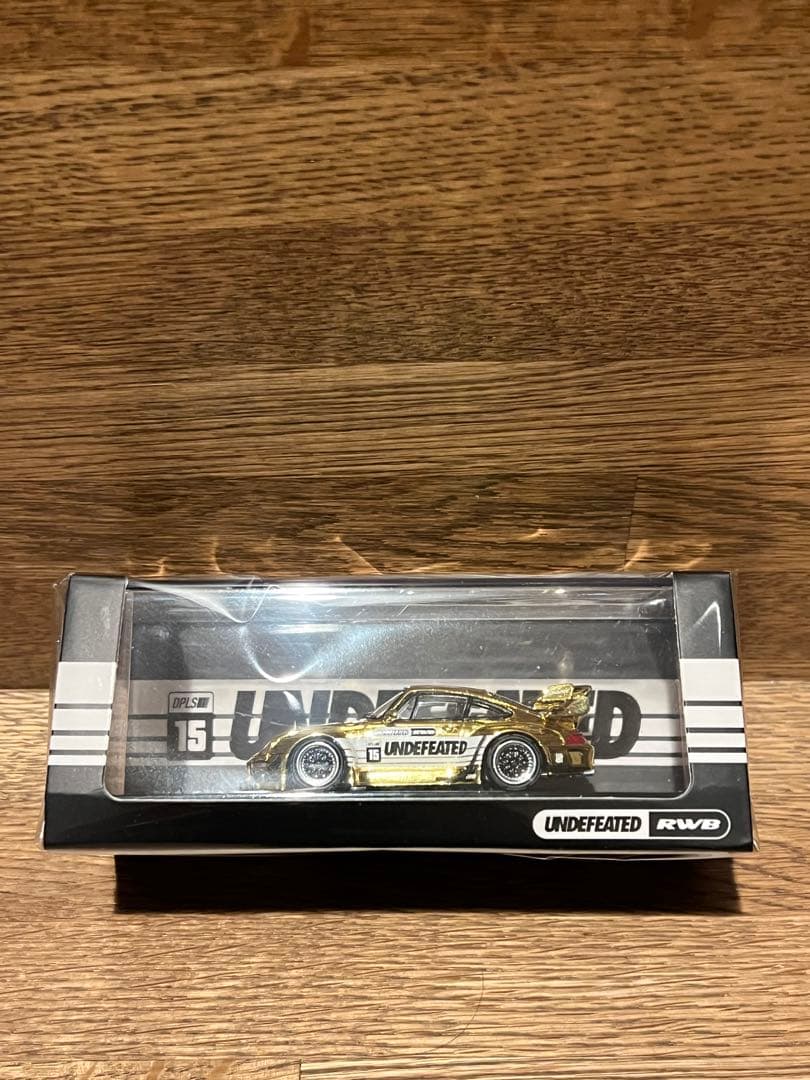 u*8様 希少非売品INNO RWB Porsche UNDEFEATED 金銀