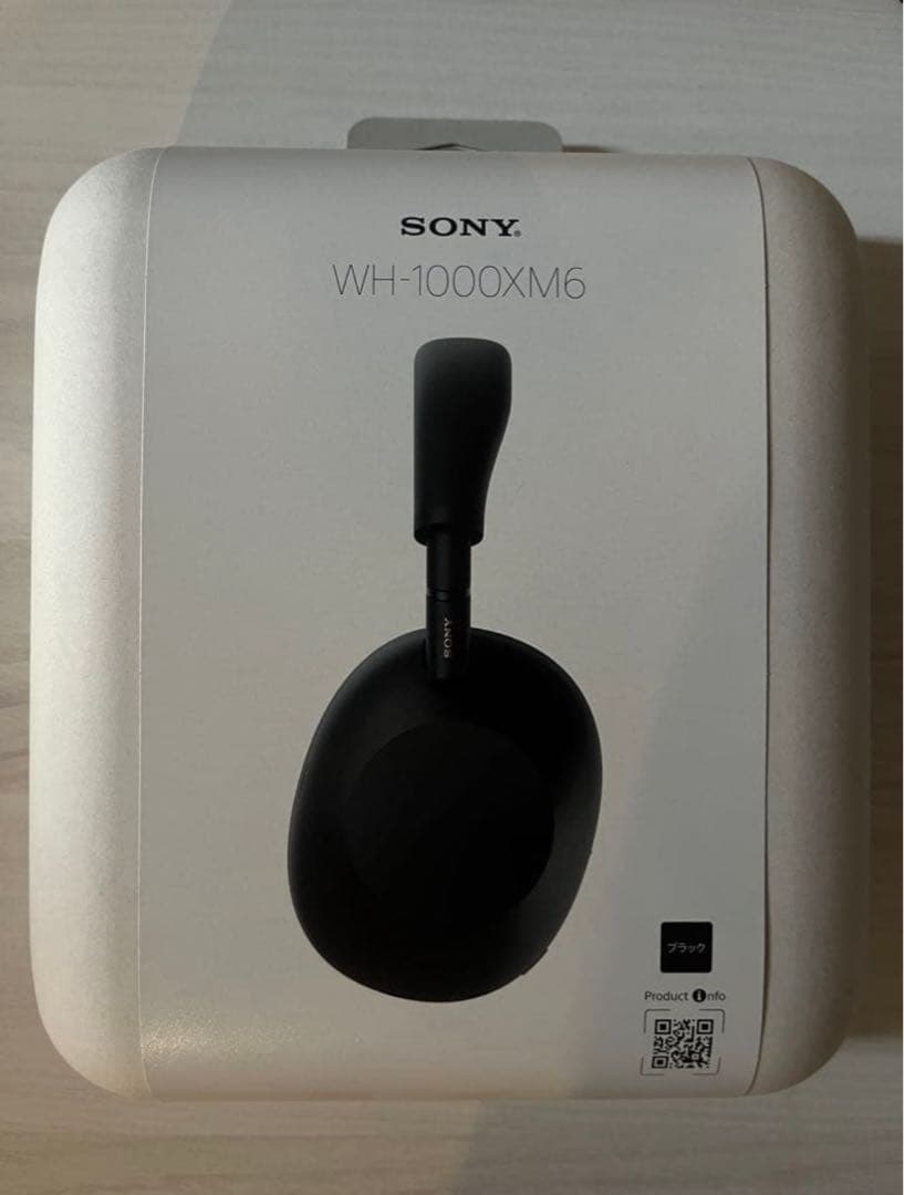 Sony WH-1000XM6 ブラック ワイヤレスヘッドホン