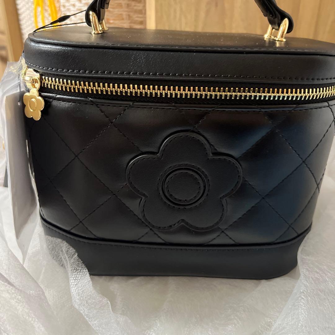 マリークワント　キルトバニティ　2WAYショルダーバッグ