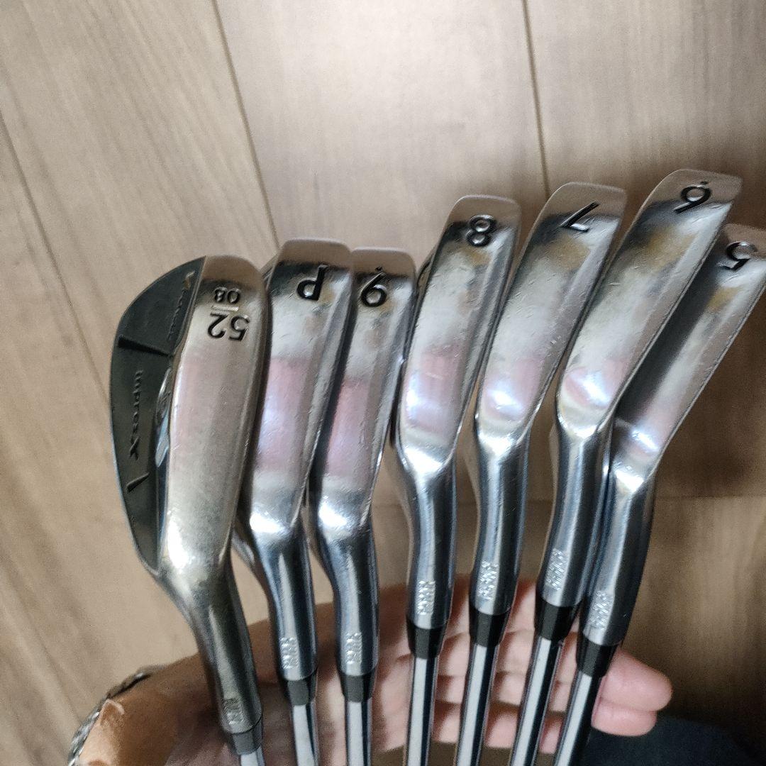 ヤマハ インプレスX Vフォージド アイアン6本セット5-P + 52°