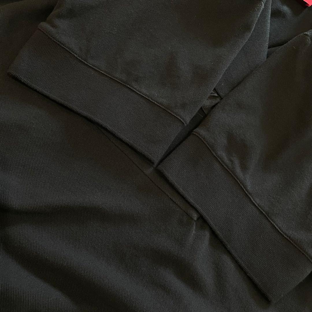 ヴィヴィアンウエストウッド　ラブフリルポロシャツ　オーブ刺繍　半袖　黒　日本製