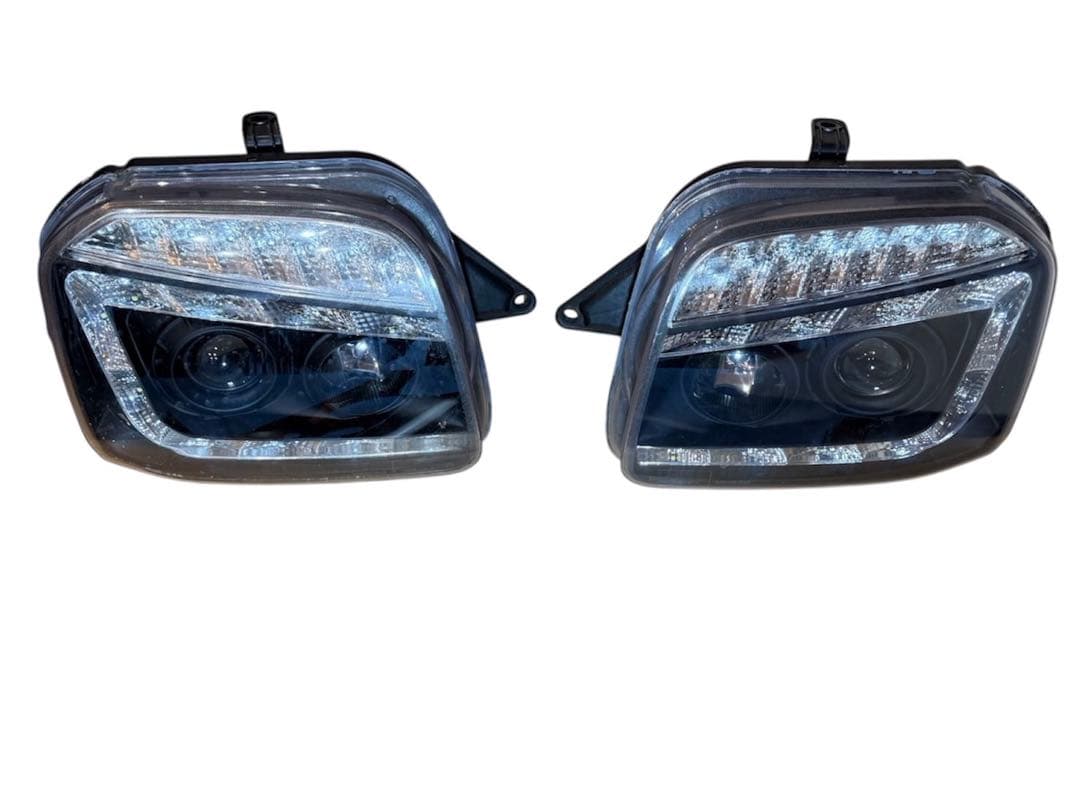 ジムニーJB23 ヘッドライト 社外品 インナーブラック