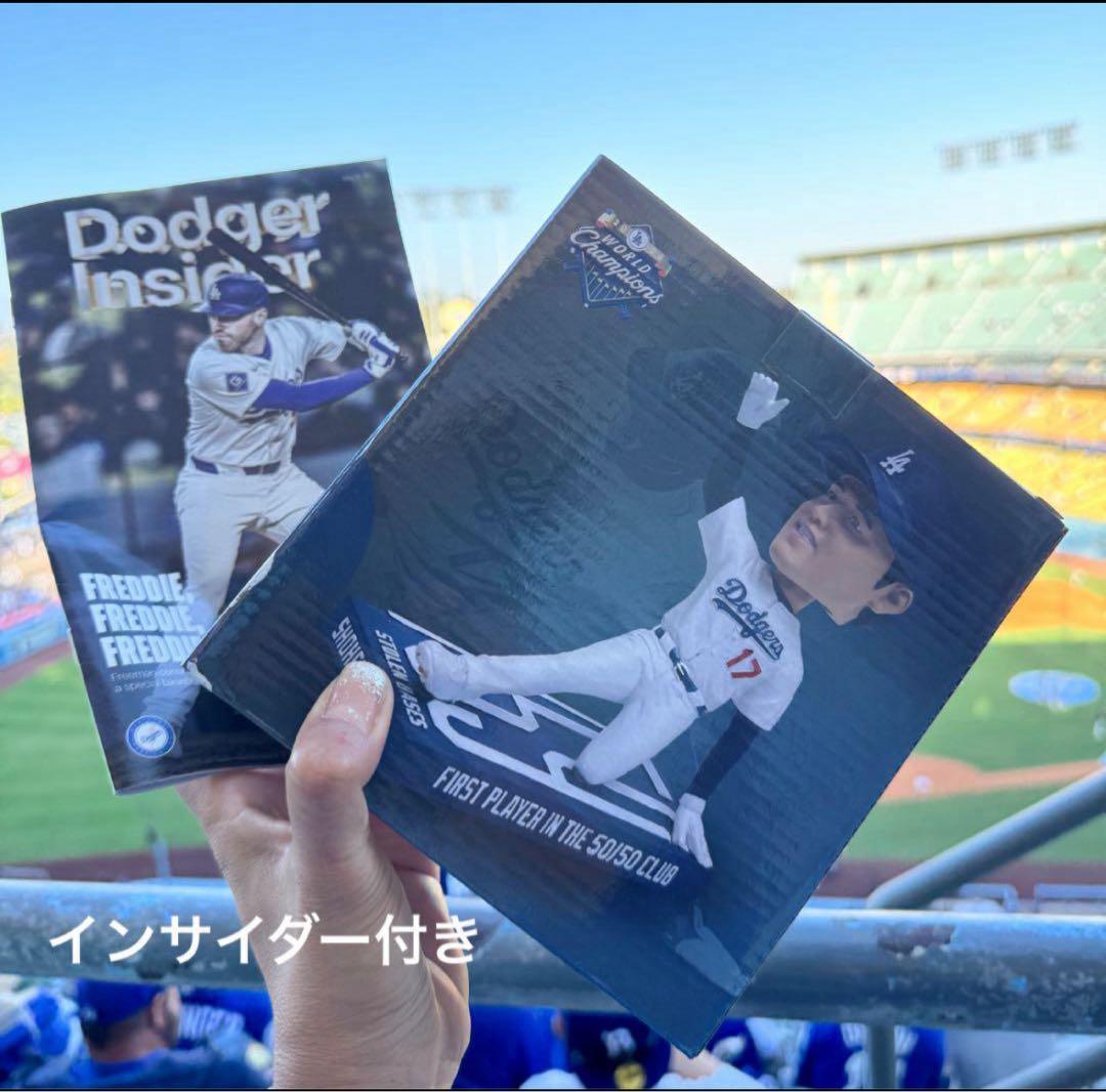大谷翔平　50/50 盗塁　ボブルヘッド　来場者限定　　新品