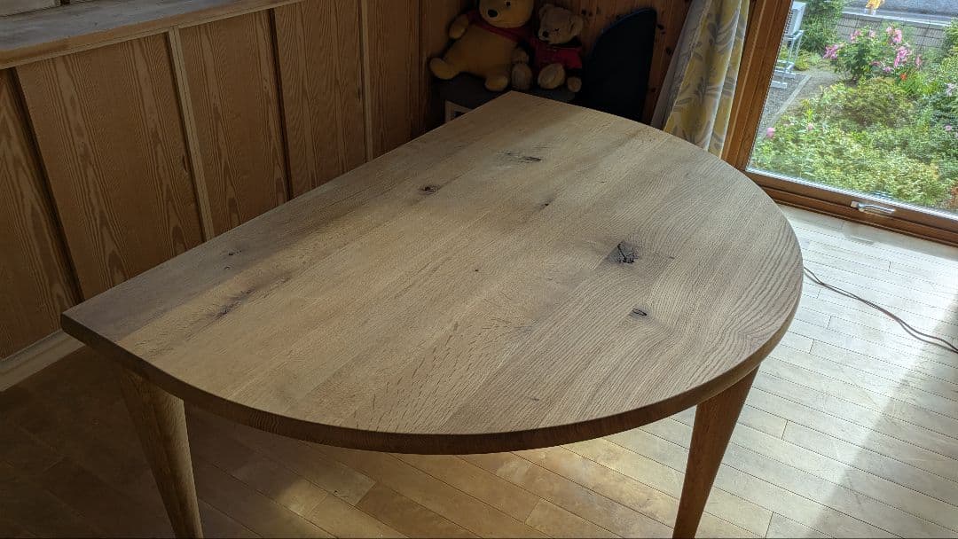 飛騨産業　森のことば150×100　ダイニング◎ローテーブル◎付け換え脚あり