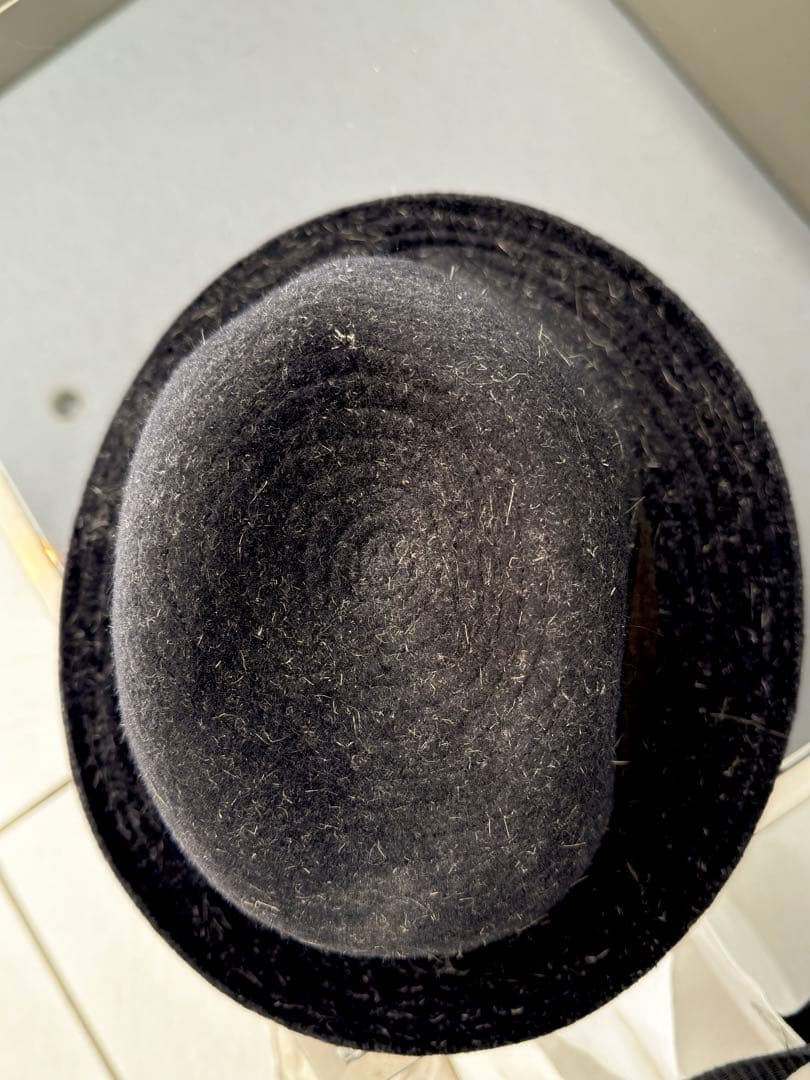 GUCCI イタリア製　ウールハット　sz L 年代物　オールドグッチ