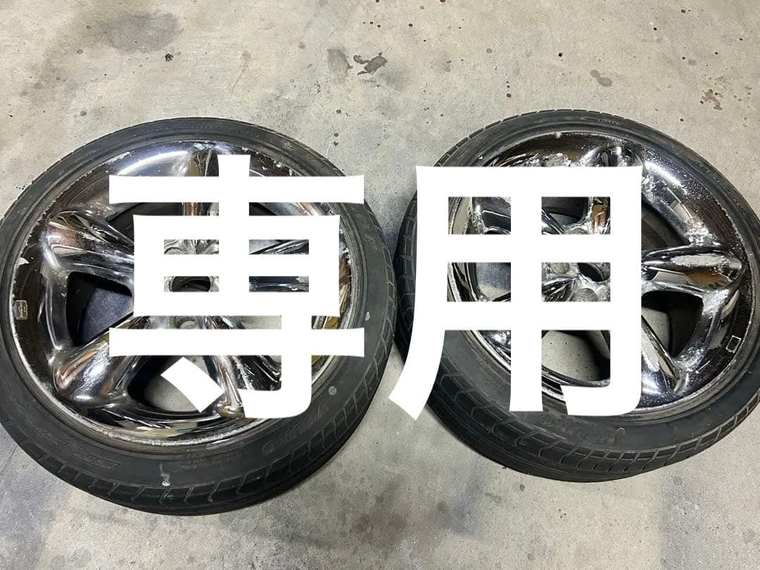 WORK ワーク　Goocars グッカーズ　メッキ　18インチ　114.3