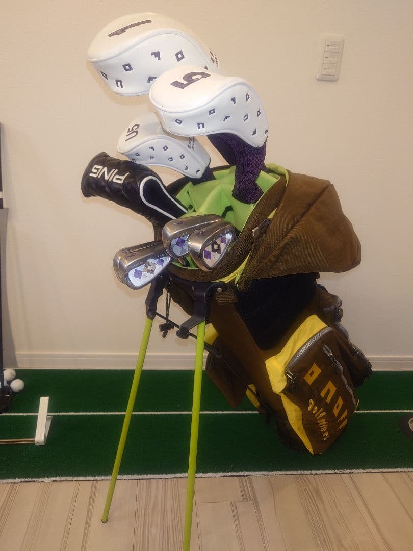 onoff レディース ゴルフクラブセット9本 PINGパター付き
