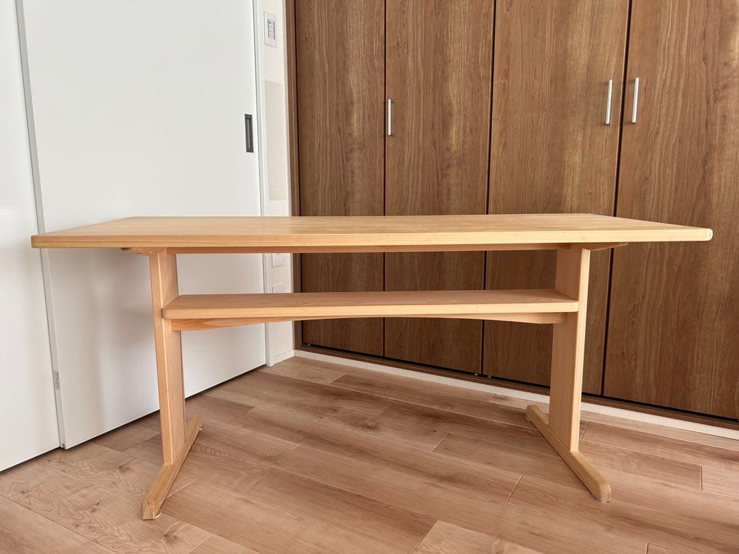 XYL キシル ダイニングテーブルT140国産ひのき無垢材 幅140cm