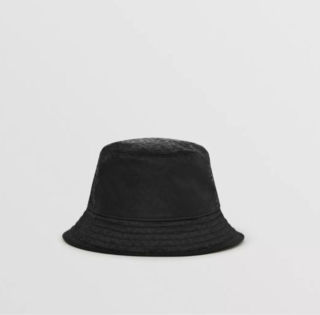 BURBERRY モノグラムジャカード バケットハット