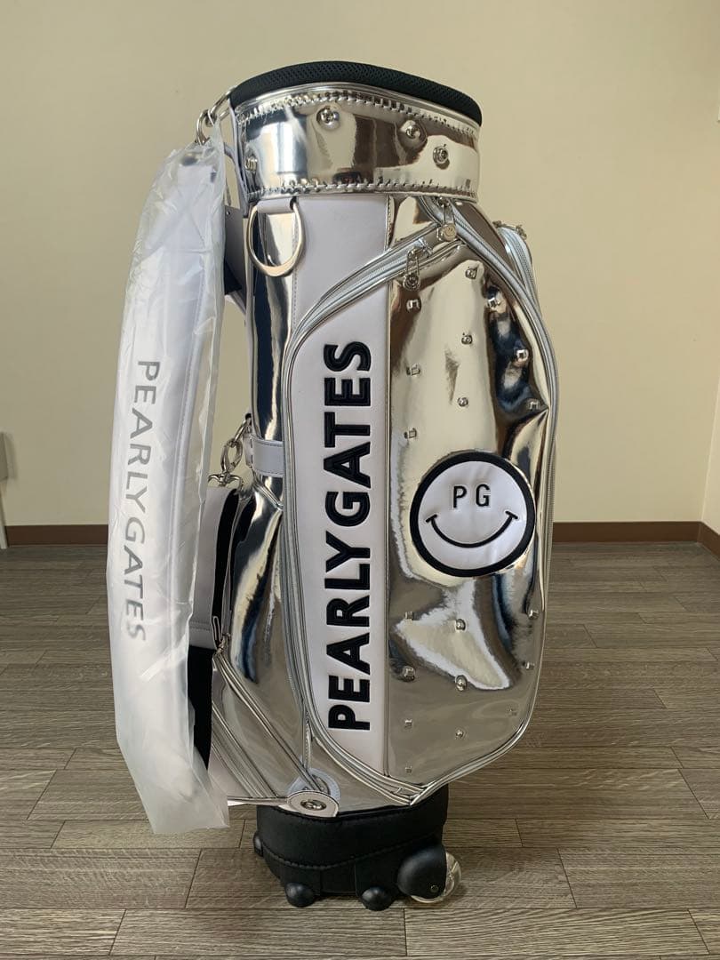 PEARLY GATES パーリーゲイツ　キャスター付キャディバッグ