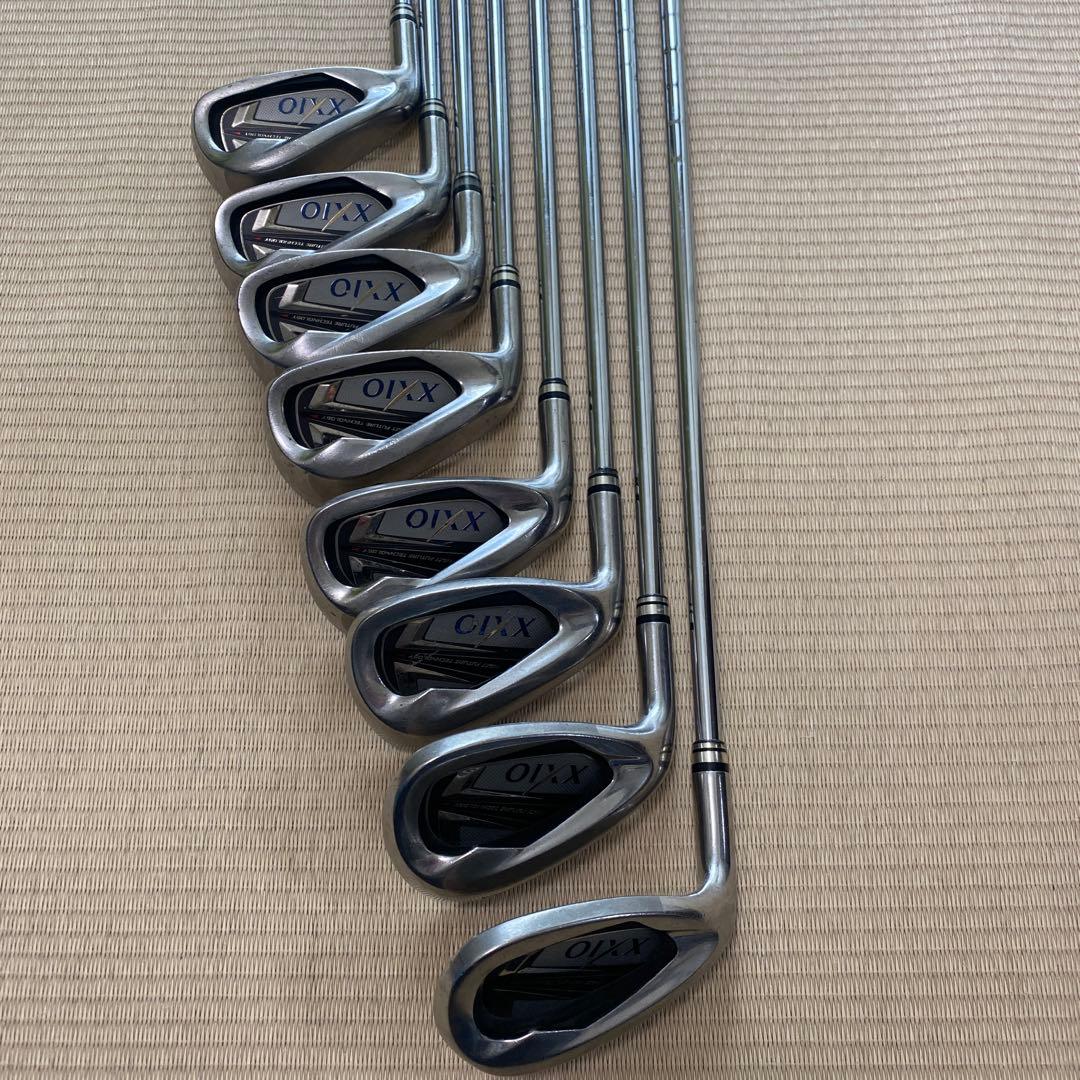 xxio7アイアン8本セット ステンレス　レフティ