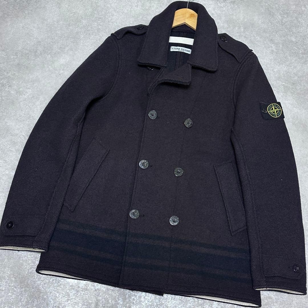 STONE  ヴィンテージ ライン ピーコート ナンバリングタグ M
