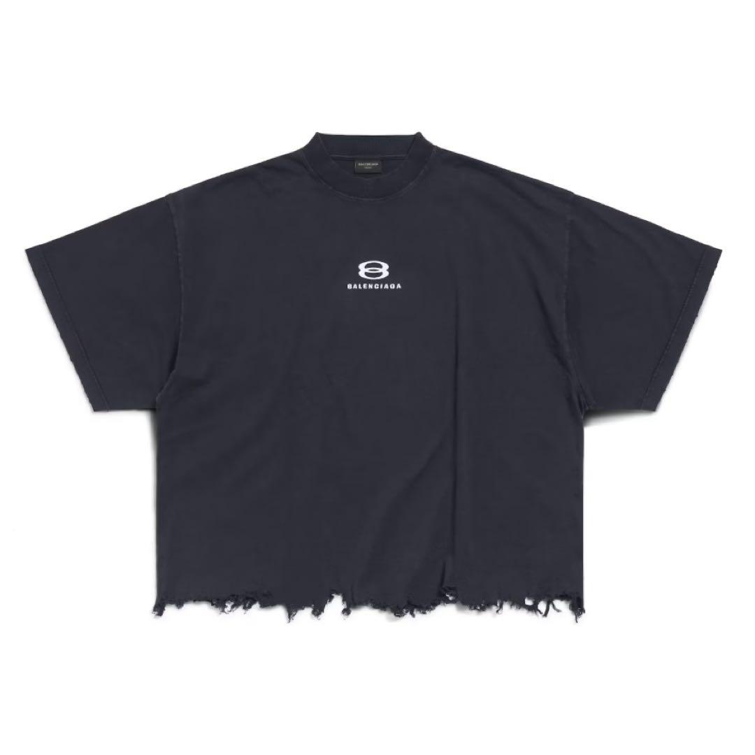 トップス balenciaga UNITY SPORTS ICON CROPPED T