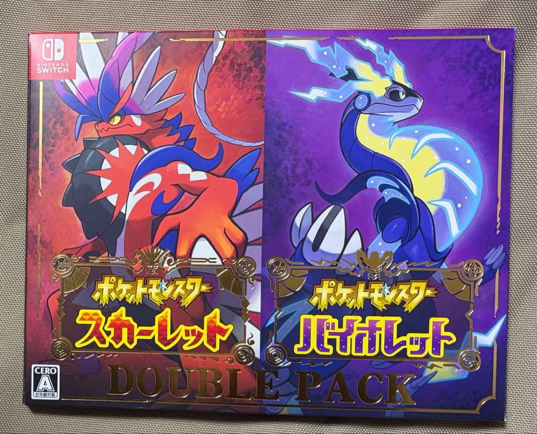 ポケットモンスター スカーレット & バイオレット ダブルパック