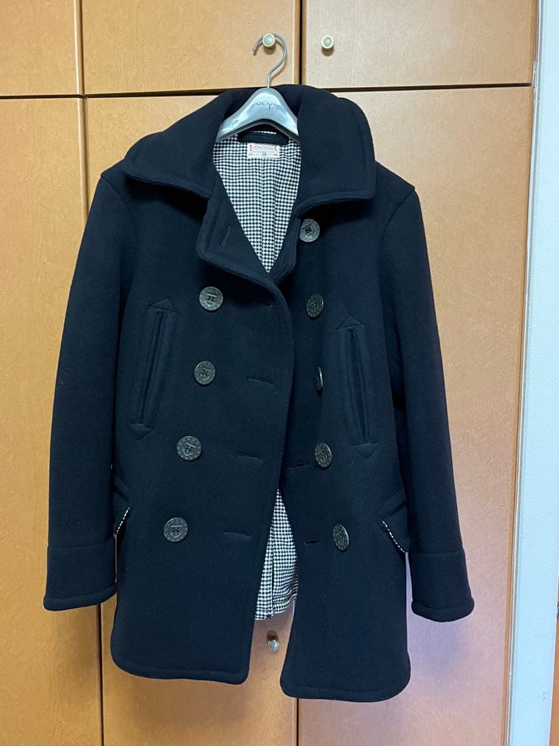 BONCOURA ネイビー ピーコート 38