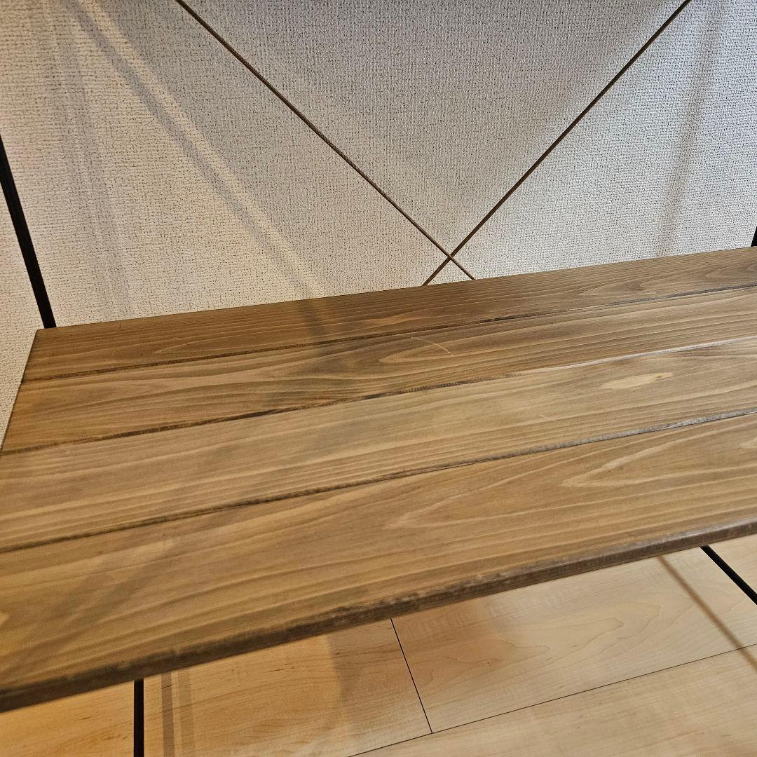 アイアン工房　キッチンテーブル+スノーピーク　マルチパーパストートバッグ　セット