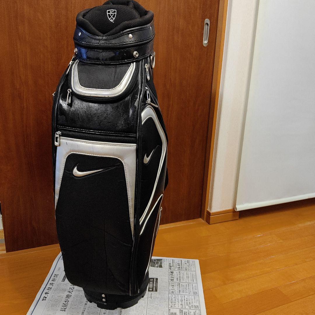 Nike ゴルフ キャディバッグ ブラック/シルバー