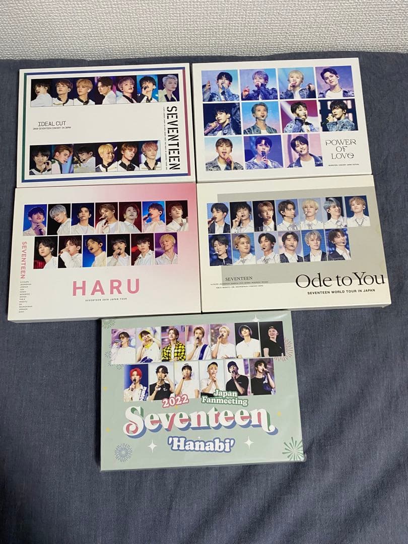 【トレカ付】SEVENTEEN アルバムセット 5枚