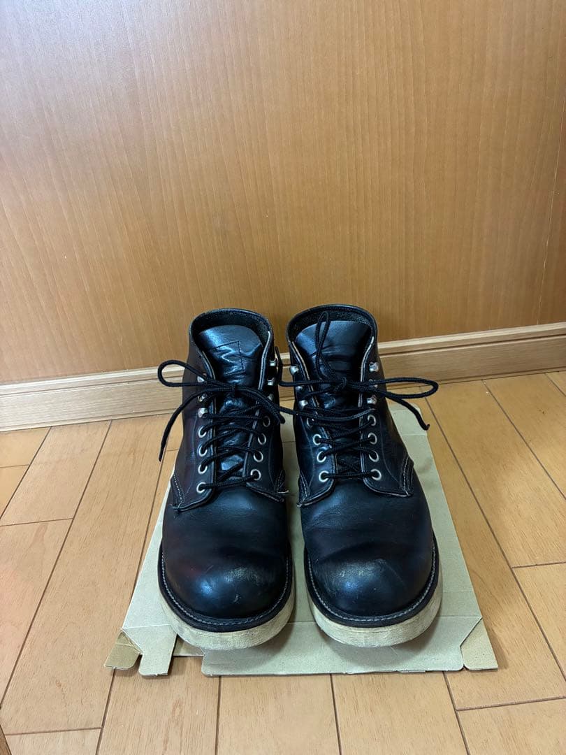 レッドウィング　アイリッシュセッター　黒　8½D 犬タグ