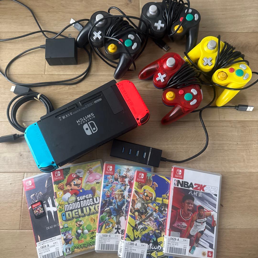 Nintendo switchソフト6本（DL2本）計8本　コントローラーセット