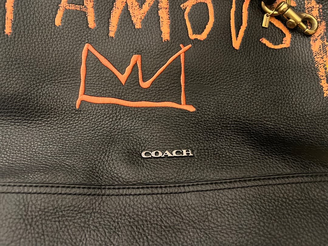 ⭐️【希少・限定品・美品】コーチとバスキアの限定コラボ ショルダーバッグ