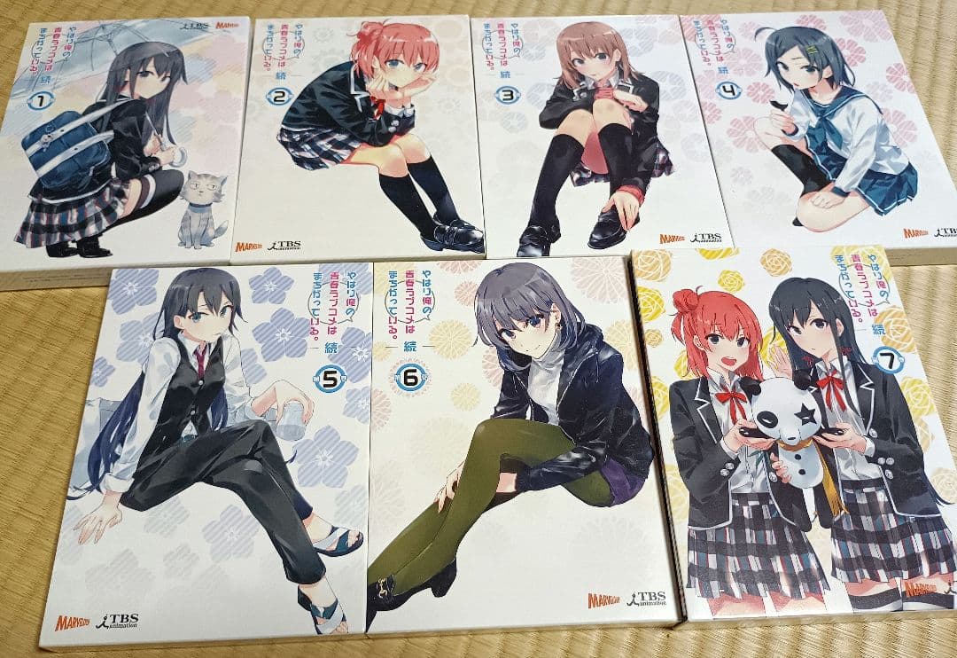 やはり俺の青春ラブコメはまちがっている。続DVD　Blu-ray＋全7巻小説付き