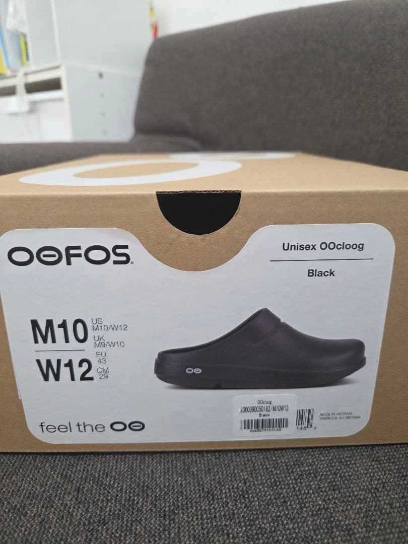 Oofos Oocloog サンダル M10/W12 ウーフォス