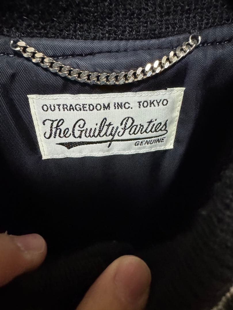 ジャケット・アウター WACKO MARIA 23AW LEATHER VARSITY JACKET