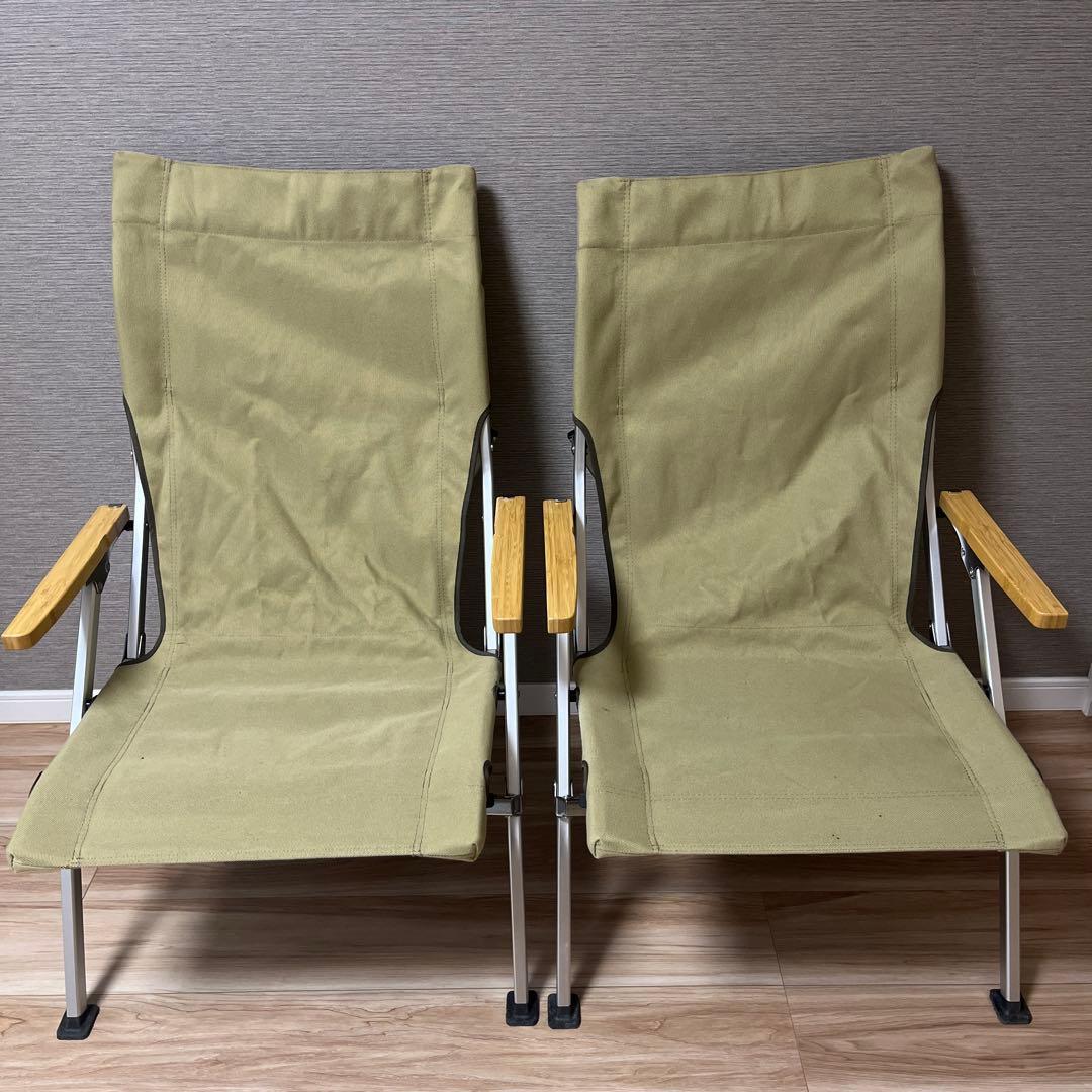 スノーピーク　ローチェア30 カーキ　2脚セット