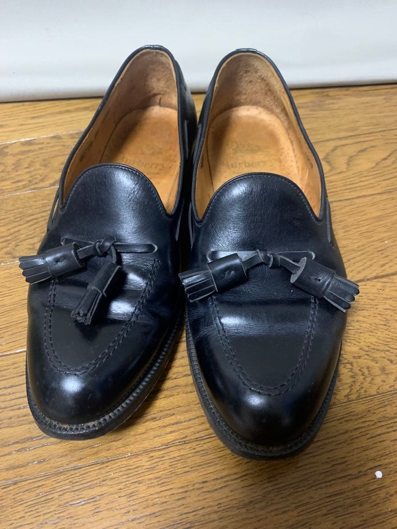 バーバリーズ　日本製　タッセルローファー　25cm