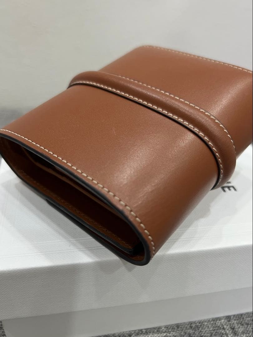 CELINE セリーヌ スモール トリフォールドウォレット 16 三つ折り財布