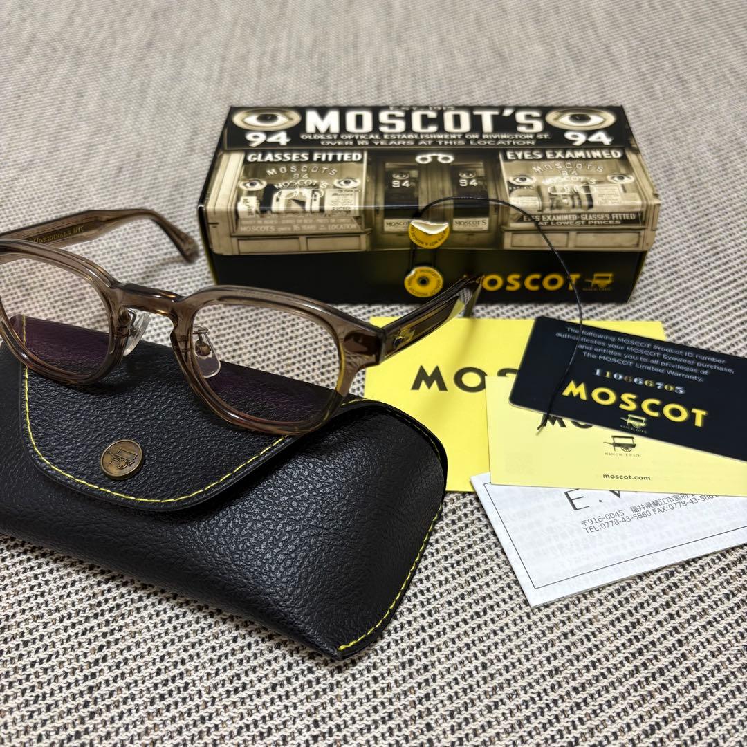 MOSCOT モスコット LEMTOSH レムトッシュ ブラウンアッシュ 44