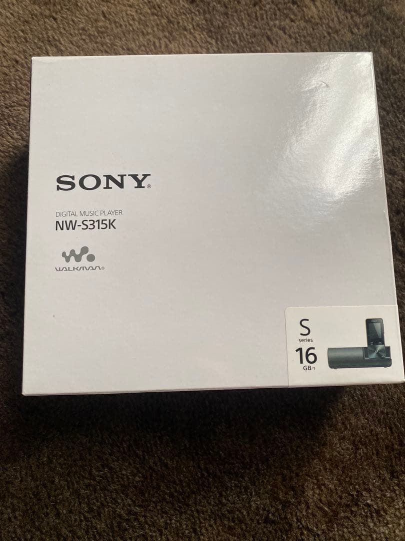 SONY NW-S315K デジタルオーディオプレーヤー 16GB