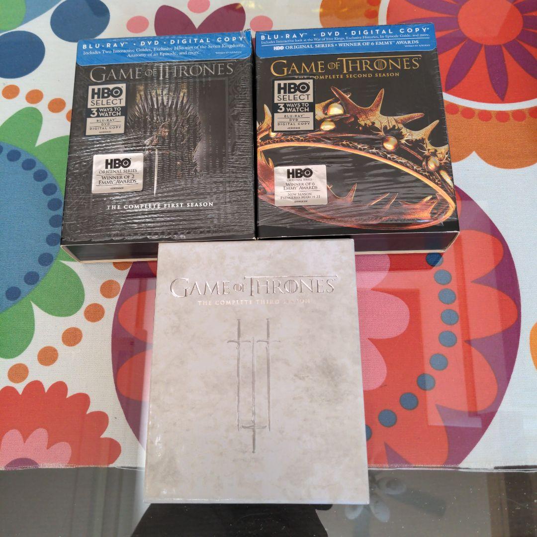 ゲーム・オブ・スローンズ　Bluray コンプリートセット　シーズン1 2 3