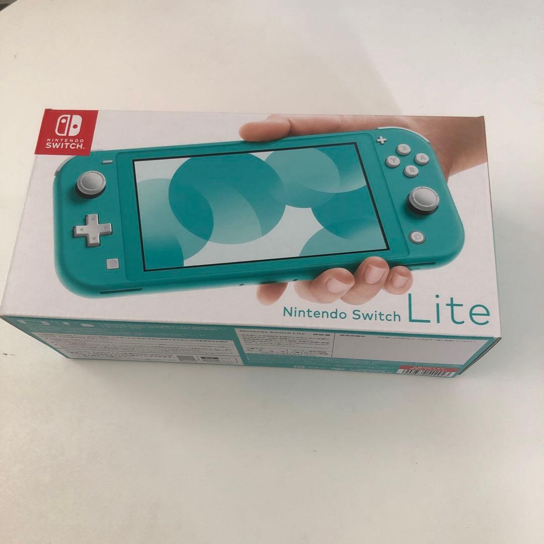 Nintendo switch ライト　ターコイズ