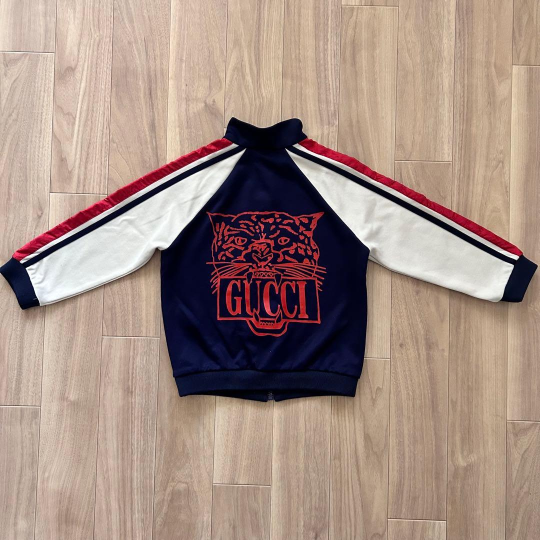 キッズ　GUCCI タイガープリントジャケット