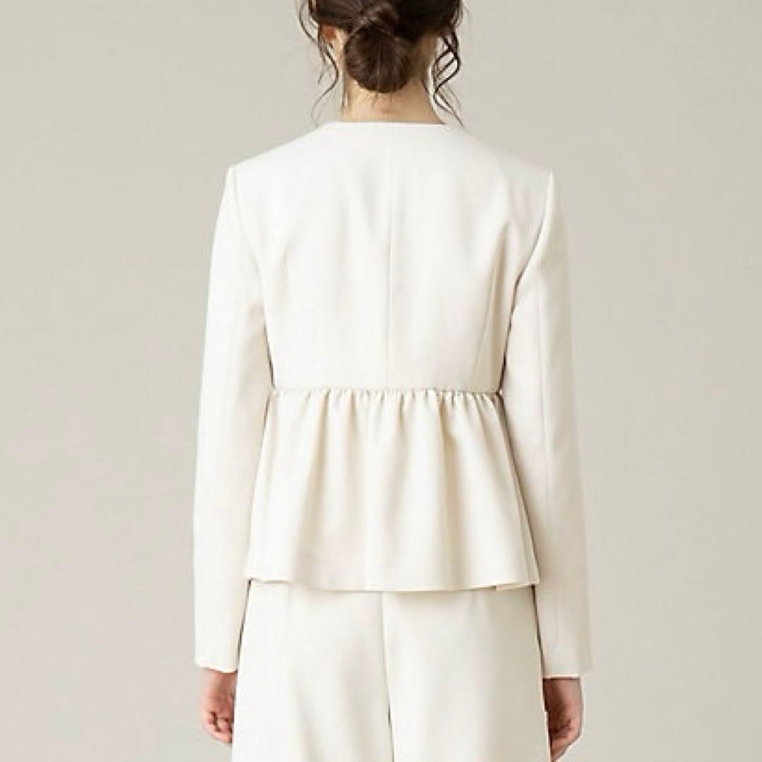 bluesky様　極美品✨24AW 完売品 ルルウィルビー カルゼペプラムジャケ