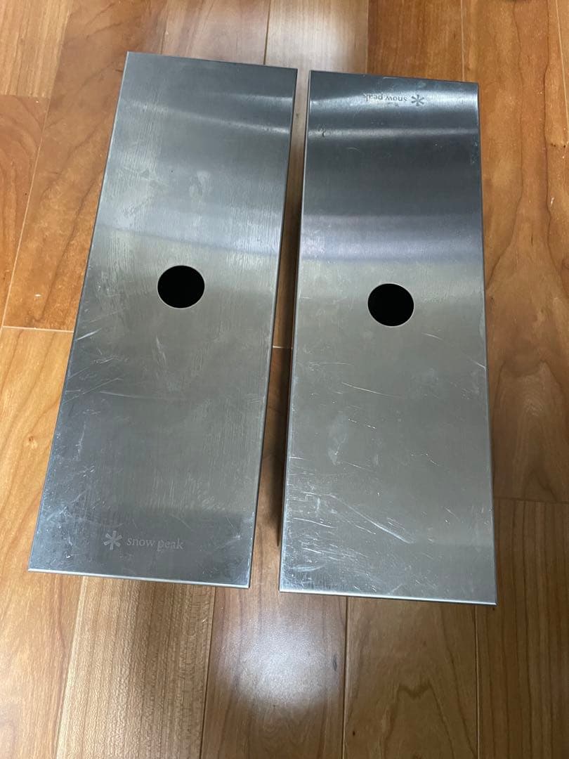  peak ステンボックスハーフ　本体、蓋　２個セット