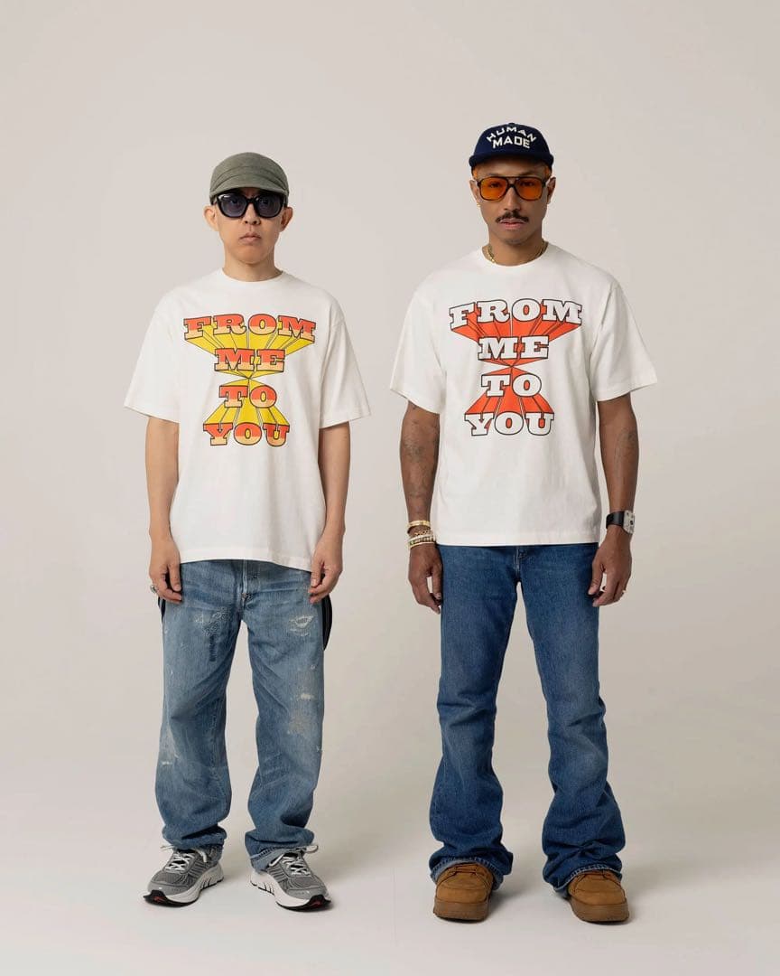 POOPITER x NIGO From Me to You Tシャツ