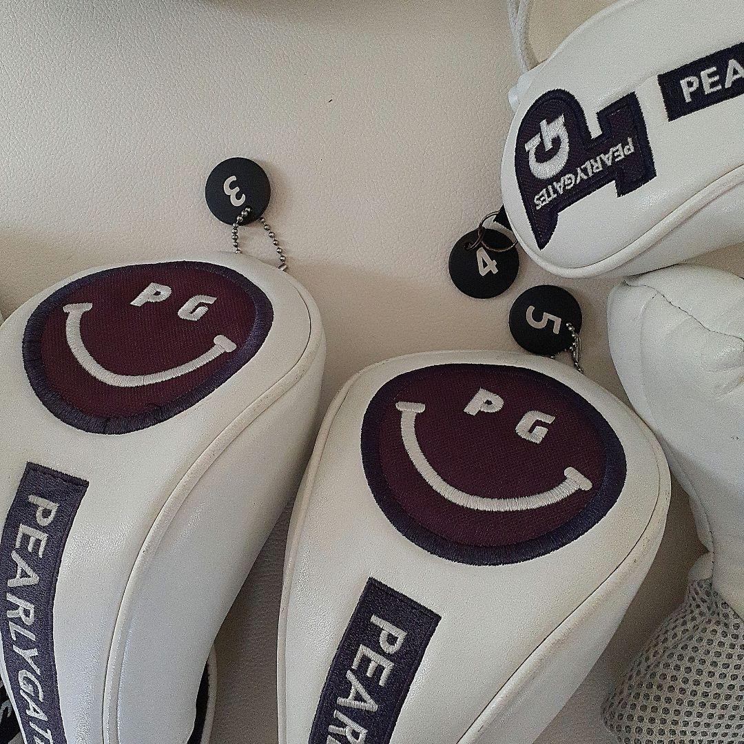 PEARLY GATES キャディバッグ 、ヘッドカバーセット