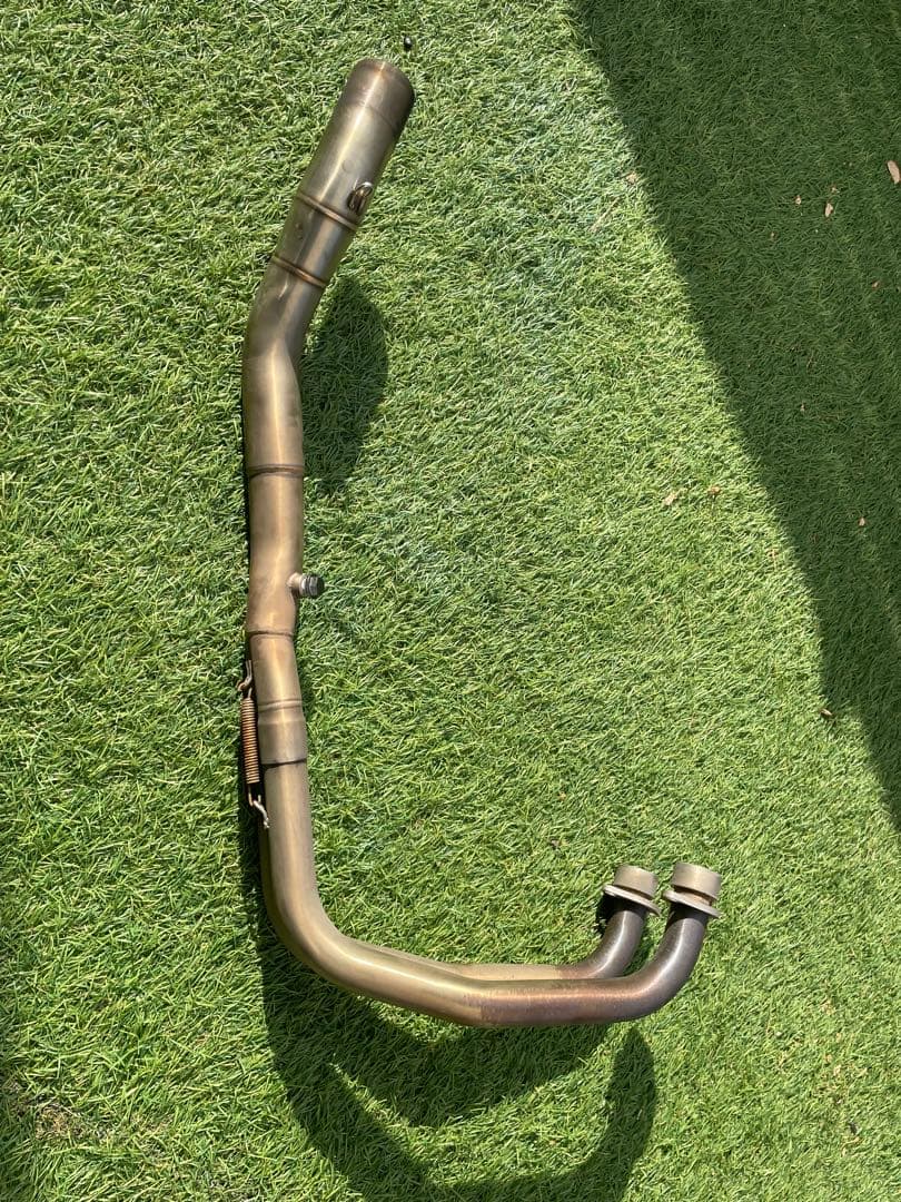 エキゾーストマニホールド ブロンズ 2接続部MT-25 YZF-R25 送料込み